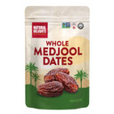 Natural Delights Medjool Dates  Large & Plump, Whole Non-Gmo Verified, Good Source Of Fiber, Naturally Sweet Fruit Snack, Perfect For On-The-Go - Medjool Dates Whole, 12 Oz Container