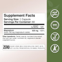 Gade Nutrition Pure Magnesium Oxide | Nature Made Magnesium Supplement In Vegetable Capsules | Magnesium Complex Supplement Made In Usa | Great Magnesium For Sleep