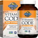 Garden Of Life - Vitamin Code Raw Vitaminc - 120 Vegan Capsules, 500Mg Whole Food Vitaminc With Bioflavonoids, Fruits & Veggies, Probiotics, Gluten Free Vitamin-C Supplements For Adults