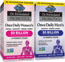Garden Of Life Probiotic Bundle: Dr. Formulated Once Daily WomenS & Men'S Probiotics, 50 Billion Cfu Shelf Stable, Non-Gmo Probiotic For Men & Women With Prebiotic Fiber, 30 Capsules Each