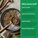 Gardenika Organic Green Loose Leaf Tea With Tulsi, Cloves And Cinnamon  Kosher, No Natural Or Artificial Flavors  4 Oz