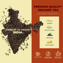Gardenika Organic Green Rooibos Black Loose Leaf Tea With Lemon Peel And Lemon Myrtle  Kosher, No Natural Or Artificial Flavors - 4 Oz