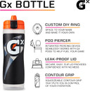 Gatorade Gx Home Hydration System, Non-Slip Gx Squeeze Bottles & Gx Sports Drink Concentrate Pods, Orange, Plastic