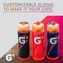 Gatorade Gx Home Hydration System, Non-Slip Gx Squeeze Bottles & Gx Sports Drink Concentrate Pods, Orange, Plastic