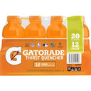 Gatorade Original Thirst Quencher,Orange, 20 Ounce, 12 Count