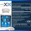 Genex Formulas Nad+ 250Mg Serving 60 Capsules Nicotinamide Adenine Dinucleotide (Actual Nad+ Not A Precursor) (1)