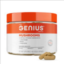 Genius LionS Mane Supplement Capsules  Organic Full Spectrum Mushrooms For Cognition, Focus & Memory  1,200Mg Per Serving, 120 Count (60 Servings)  Grown In The Usa