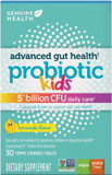 Genuine Health Kid'S Daily Probiotic, Helps Promote Digestive Health & Immune Response, Multi-Strain Formula, Lemonade Flavor, 30 Chewable Tablets
