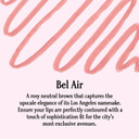 Gerard Cosmetics Lip Pencil (Bel Air), Ultra Pigmented Matte Pink Lip Liner, Long Lasting, Hydrating Creamy Formula, Cruelty Free