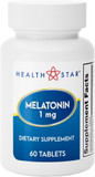 Gericare Melatonin 1Mg Sleep Support Supplement, Gentle Nighttime Sleep Aid, Non-Habit Forming, Helps Promote Relaxation & Restful Sleep, Jet Lag Recovery, And Better Nighttime Rest, 60 Tablets
