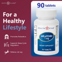 Gericare Melatonin 1Mg Sleep Support Supplement, Gentle Nighttime Sleep Aid, Non-Habit Forming, Helps Promote Relaxation & Restful Sleep, Jet Lag Recovery, And Better Nighttime Rest, 90 Tablets