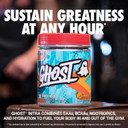 Ghost Intra Workout Powder, Lemon Lime - Bcaas, & Eaas, Nootropics & Hydration - Essential & Branch Chain Amino Acids Supports Muscle Recovery, Energy & Focus - Pre, Intra & Post Workout Powders