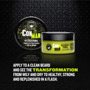 Gibs Con Man Hair & Beard Pudding - Leave-In Conditioner, Curl Definer,Green 7.5 Fl Oz