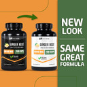 Ginger Root Extract, 4000Mg | 200 Veg Capsules | Gluten-Free | High Potency | Non-Gmo