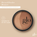 Glo Skin Beauty Bronzer Pressed Powder (Sunkiss) - Mineral Based Makeup Adds Warmth And Natural Contour For A Sun-Kissed Glow