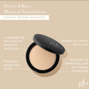 Glo Skin Beauty Pressed Base Powder Foundation Makeup (Beige Medium) - Flawless Coverage For A Radiant Natural, Second-Skin Finish