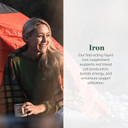 Global Healing Iron Supplement For Women And Men - Blood Builder Liquid Iron Vitamin With Curry Plant Extract - Natural Energy To Combat Fatigue, Brain Health & Oxygen Level Support (2 Oz)