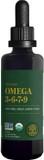 Global Healing Organic Omega 3 6 9 And 7 (Seaberry Co2 Extract) - Fish-Free, Non-Gmo Omega 3 Supplement For Women & Men, Contains Perilla Seed & Flaxseed Oil - Fish Oil Alternative - 2 Fl Oz