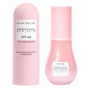 Glow Recipe Skincare Essentials Travel Duo - Watermelon Glow Spf Dew Balm Sunscreen (.58Oz) + Niacinamide Dew Drops Serum With Hyaluronic Acid (15Ml) - Protect From Uva Rays & Brighten Uneven Skin