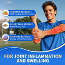 Glucosamine Chondroitin Capsules 1500Mg With Msm, Collagen, Turmeric - Joint Support Supplement For Men & Women, Joint Health Antioxidant Support, 90 Capsules