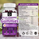 Glucosamine Chondroitin Gummies With Msm & Elderberry  Extra Strength Mobility & Flexibility Support, Antioxidant Immune Supplement For Women & Men