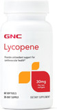 Gnc Lycopene 30Mg, Provides Support For Cardiovascular Health, 60 Softgels