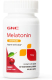 Gnc Melatonin Lozenges 1Mg | Promotes Sleep | Cherry - 60 Vegetarian Lozenges