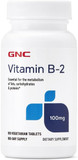 Gnc Vitamin B2 100Mg Supplement, Essential For Metabolism Of Fats, Carbohydrates And Proteins, 100 Servings