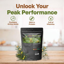 Go Nutra - Pine Pollen Powder, Potent 10:1 Pine Pollen Powder From Masson Pine Trees, Pure Powdered Pine Pollen For Tea, Coffee, Juice, Smoothies, And More, Non-Gmo, Vegan, 8 Oz