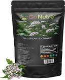 Go Nutra Valerian Root Extract Powder 10:1 Extra Strength 8 Oz. Valerian Extract Herbal Supplement