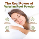Go Nutra Valerian Root Extract Powder 10:1 Extra Strength 8 Oz. Valerian Extract Herbal Supplement