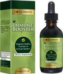 Go Nutrients Immune Booster  Liquid Herbal Support With Echinacea, Goldenseal & Usnea - 7 In 1 Enhancing Defense For Adults & Kids | 2 Oz Tincture (48 Servings) For Natural Defense & Wellness