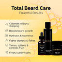Golden Grooming Co. Everyday Beard Bundle  Complete Beard Care Set | Includes Beard Oil, Balm & Shampoo (Regular, Spicy Grove)