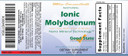 Good State Liquid Ionic Molybdenum Ultra Concentrate (10 Drops Equals 100 Mcg - 100 Servings Per Bottle)