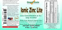 Good State Liquid Ionic Zinc Lite Supplement, 397, 4 Fl Oz, 1 Count