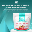 Granite Nutrition Vaso Blast Stim-Free Pre Workout - Non-Stim Nitric Oxide Support For Pump, Physique, And Muscle Capacity - Blood Orange (290G)