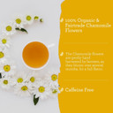 Greenypeeps Organic Chamomile Tea Bags Caffeine Free - Fresh And Pure Floral Infusion With Subtle Sweetness - Chamomile Herbal Tea Bags - Eco Friendly - Camomile Tea Non Caffeinated - 100 Ct