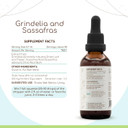 Grindelia And Sassafras B60 Alcohol-Free Herbal Extract Tincture (Grindelia Leaf And Flower. Wildcrafted: Sassafras Root) (2 Fl Oz)