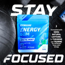 Gymgum Energy Caffeine Gum | 50Mg Caffeine | Sugar-Free, Keto-Friendly | Fast-Acting Energy & Focus Gum With Guarana & L-Theanine (10 Pieces)