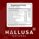 Halliver Liver Support Supplement  Milk Thistle Silymarin With Vitamin C, B1, B2, B6, Folic Acid, Artichoke, Alfalfa & Aloe Vera  Liver Cleanse & Detox  60 Capsules  Non-Gmo, Gluten-Free