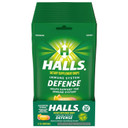 Halls Defense Assorted Citrus Vitamin C Drops, 20 Sticks Of 9 Drops (180 Total Drops)