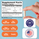 Health Thru Nutrition Inositol Supplement 40:1 Myo-Inositol To D-Chiro-Inositol Ratio 2050Mg Per Serving | 120 Capsules | Certified Vegan | Non-Gmo