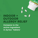 Healthcareaisle Allergy Relief - Cetirizine Hydrochloride Tablets Usp, 10 Mg - 500 Tablets - Original Prescription Strength Allergy Medication, 24-Hour Relief