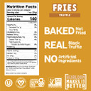 Heirloom Baked Truffle Fries By Pipcorn - 5Oz 6Pk - Healthy Snacks, Gluten Free Snacks, Non-Gmo, Upcycled Heirloom Corn Flour, Vegan, Baked Not Fried Snacks