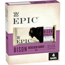Epic Bison Bacon Cranberry Bars, Paleo Friendly, Gluten Free, 4 Ct, 1.3 Oz Bars