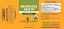 Herb Pharm Menopause Health: WomenS Supplement, Vitex Chaste Tree Berry & Black Cohosh Tincture For Women, Supports The Reproductive System, Vegan, Gluten-Free, Herbal Female Health Supplement, 4 Oz