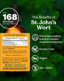 Herb Pharm St. John'S Wort Liquid Extract For Positive Mood And Emotional Balance, Cane Alcohol, 4 Ounce