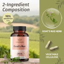 Herbamama Goat'S Rue Capsules - 1200Mg Galega Officinalis For Mother'S Breast Milk Lactation Support - Vegan, Non-Gmo Goats Rue Herb Lactation Supplement, 100 Caps