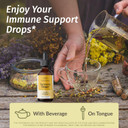 Herbamama Turmeric Curcumin And Ginger Supplement - Vegan Immune Blend With Liquid Ginger Root,Turmeric & Black Pepper Extract - Non-Gmo, Alcohol & Sugar-Free Immunity Drops