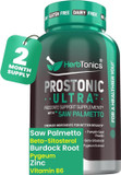 Herbtonics Prostonic Ultra: Dual Prostate & Hair Support For Men  Saw Palmetto, Beta-Sitosterol, Pumpkin Seed  Promotes Urinary Health & Natural Dht Blocking  120 Capsules